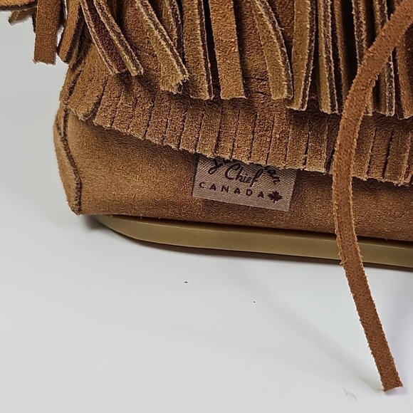 Laurentian Chief Mocassins Eugene Cloutier 137372 Size 4 Canada - Picture 3 of 16